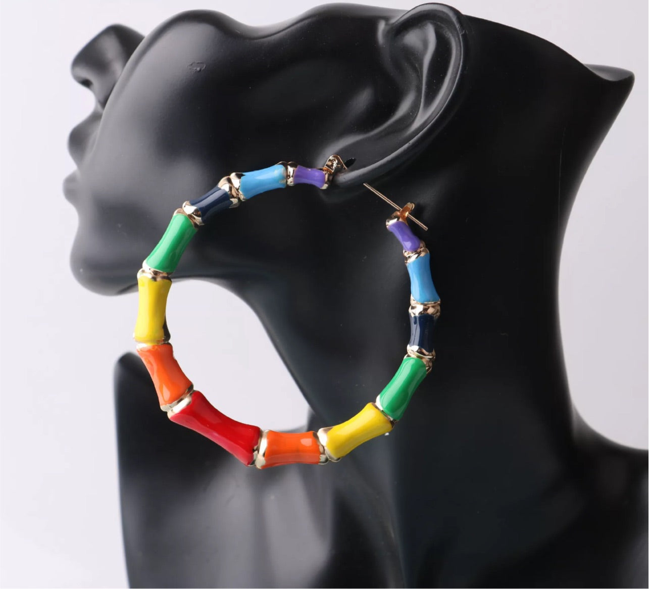 Lacquer Bamboo Earrings