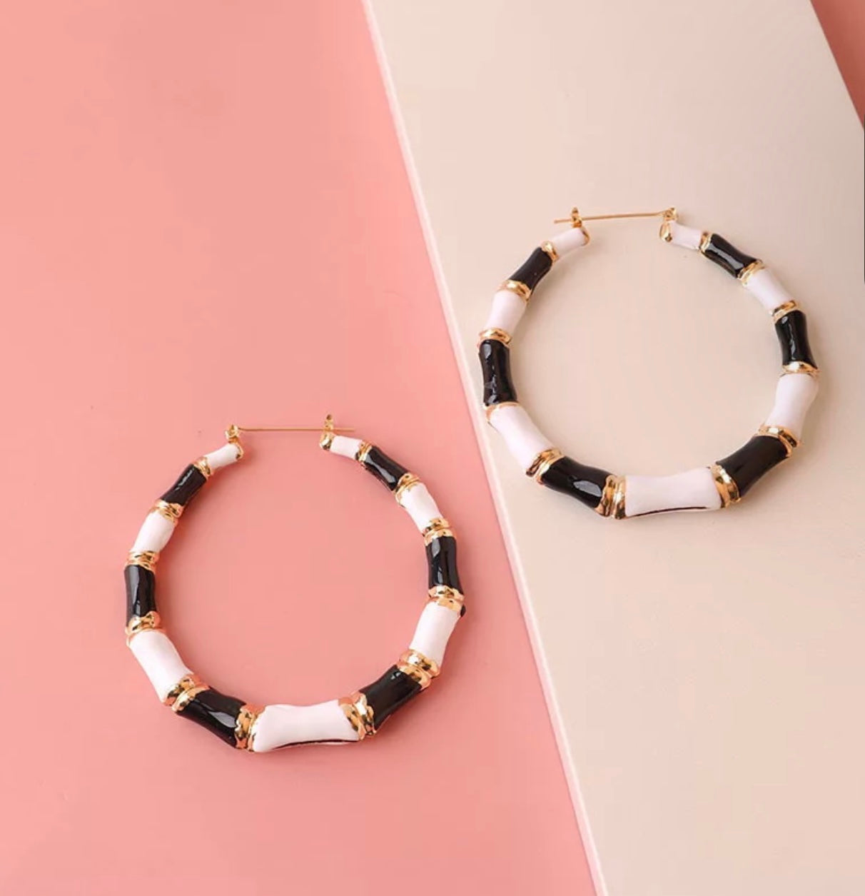 Lacquer Bamboo Earrings