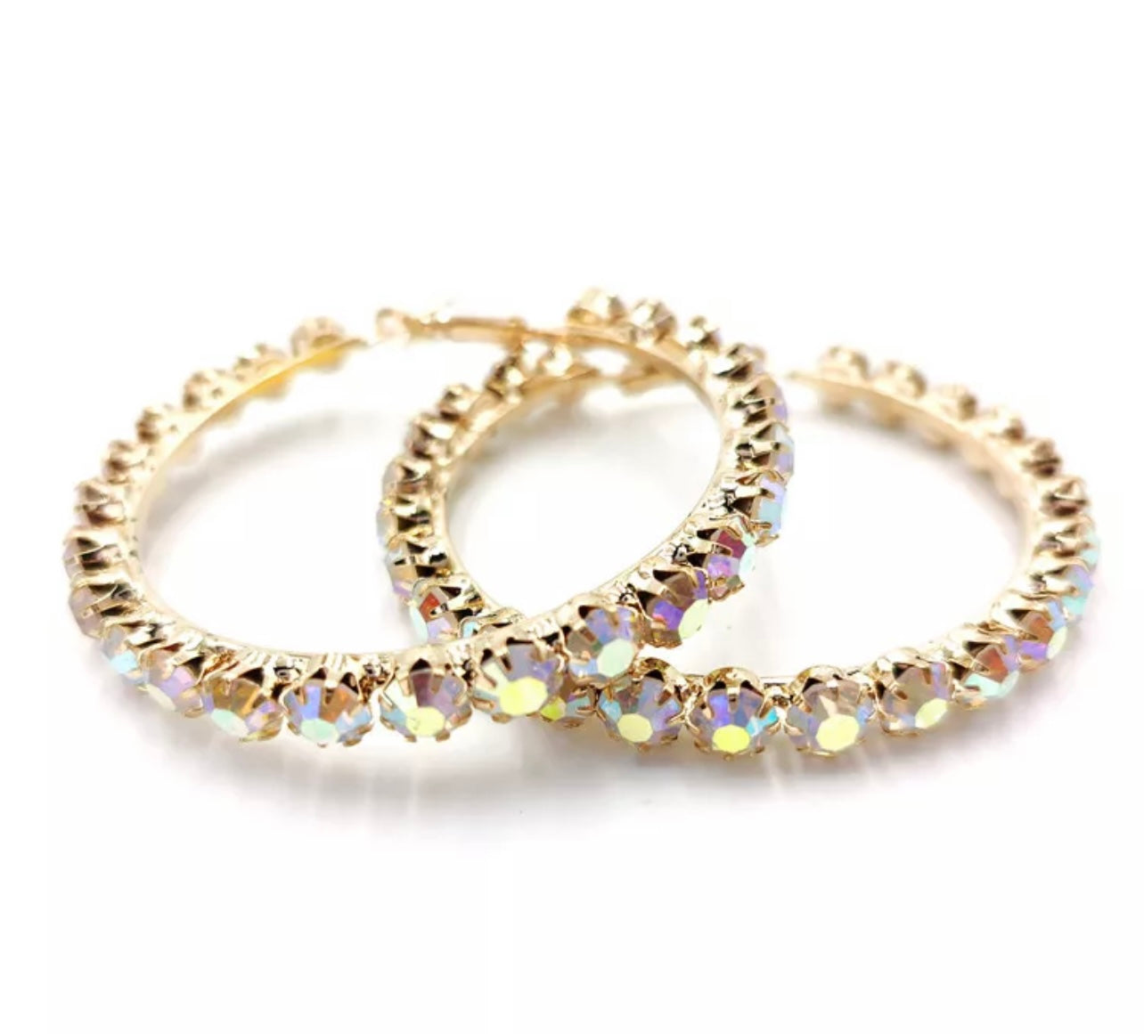 Bling Hoop Earrings