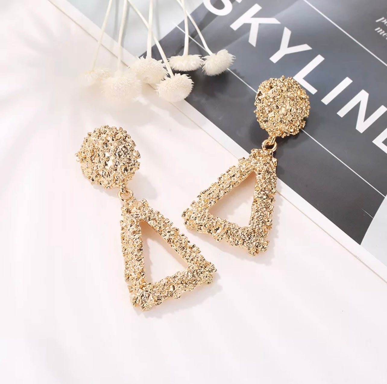 Bora Bora Babe Triangle Earrings