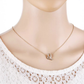 Zodiac Charm Necklace in Rose Gold