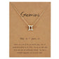 Gold Zodiac Charm Necklace