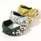 Pearl Cluster Top Knot Headband
