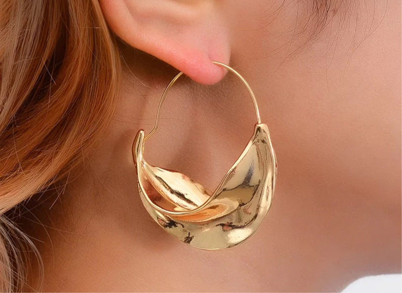 Molten Wave Earrings