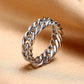 Cuban Link Eternity Ring