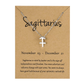 Silver Zodiac Charm Necklace