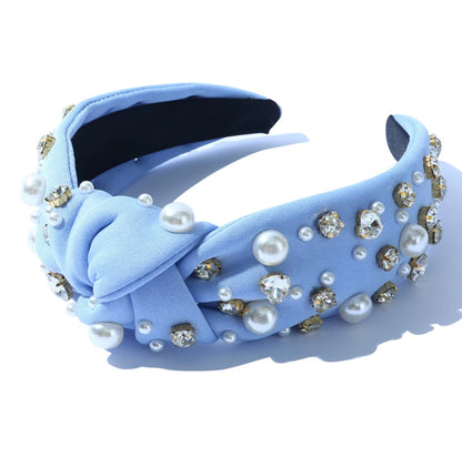 Pastel Diamonds & Pearls Headband