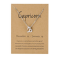 Silver Zodiac Charm Necklace