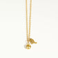 Zodiac Charm Necklace with Birthstone