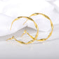 Swirl Hoop Earrings