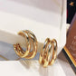 Cut Close Earrings