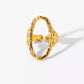 Open Oval Ring