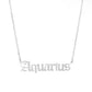 Old English Zodiac Necklace