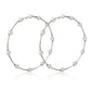 Clutching My Pearls Hoops