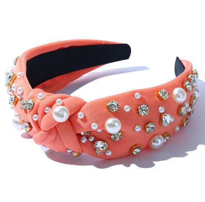 Pastel Diamonds & Pearls Headband