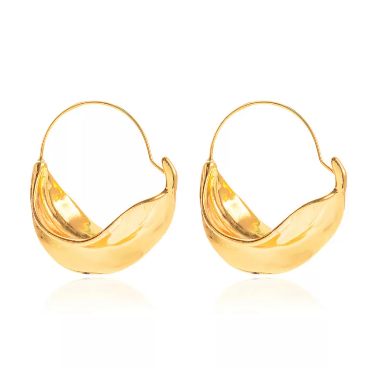 Molten Wave Earrings