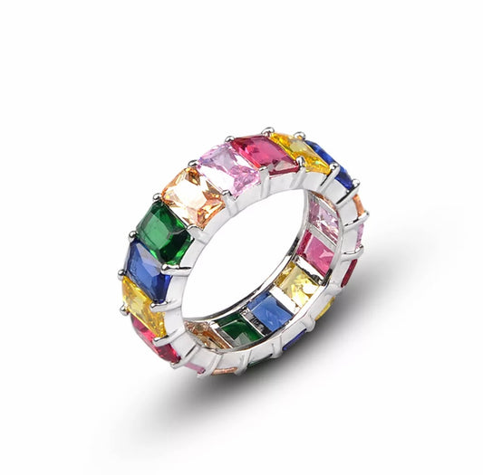 Multi Eternity Accent Ring