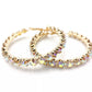 Bling  Hoop Earrings