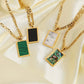Figaro Frame Necklace