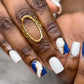 Open Oval Ring