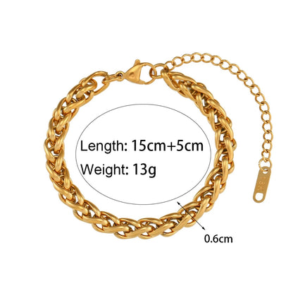 Chunky Twisted Bracelet