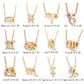 Gold Zodiac Charm Necklace
